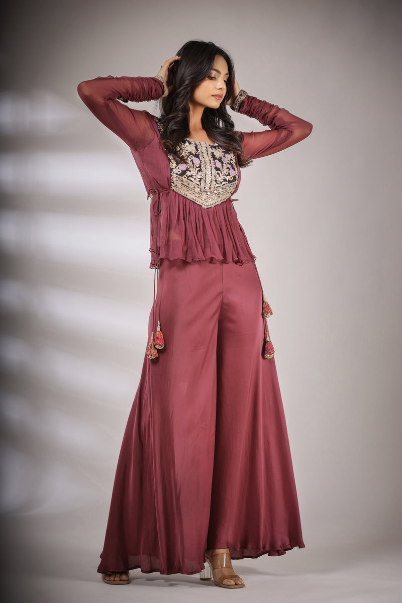 Haseena folk co-ord set in falsa