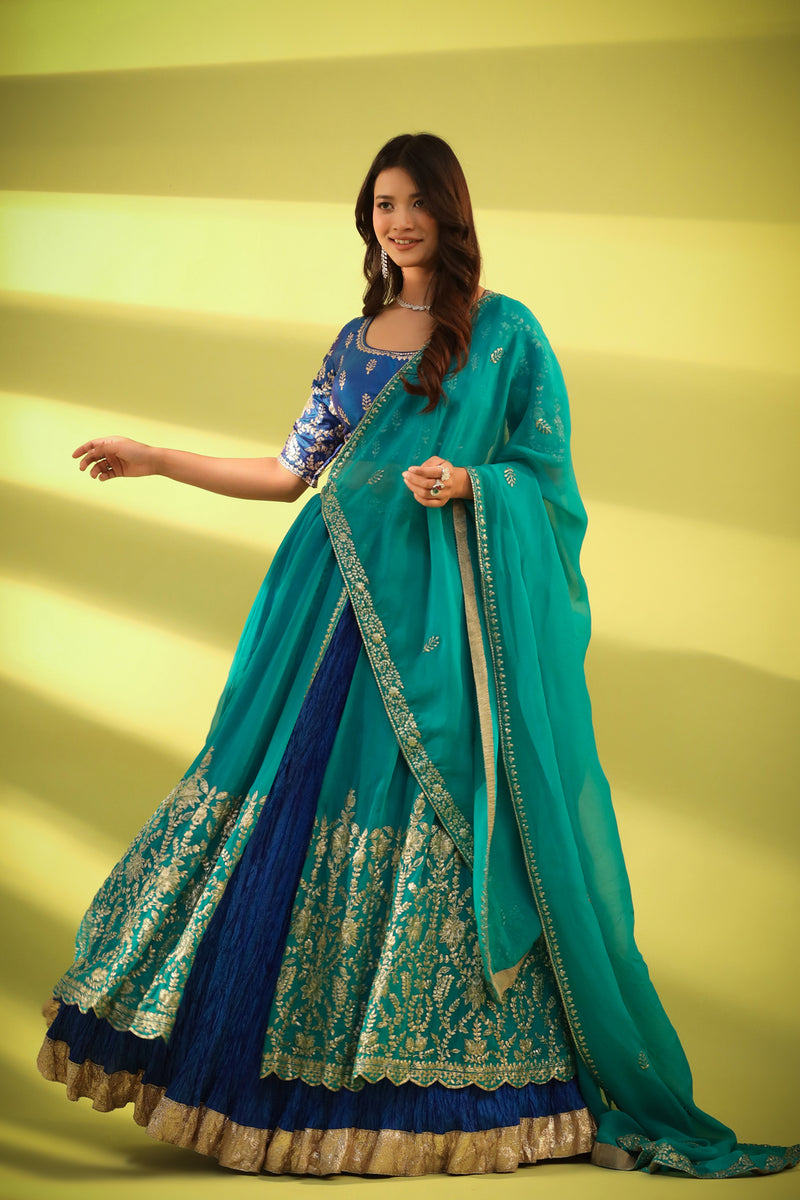 Haseena moriyo lehenga set