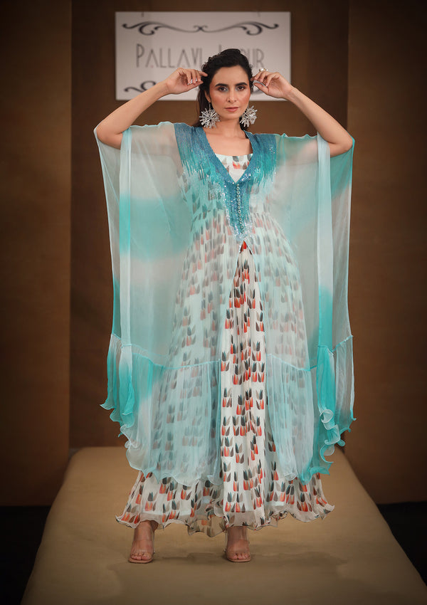 Sharon bling kaftan maxi set