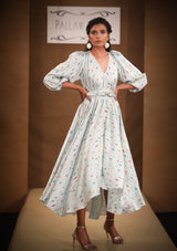Meher sea green dress to impress